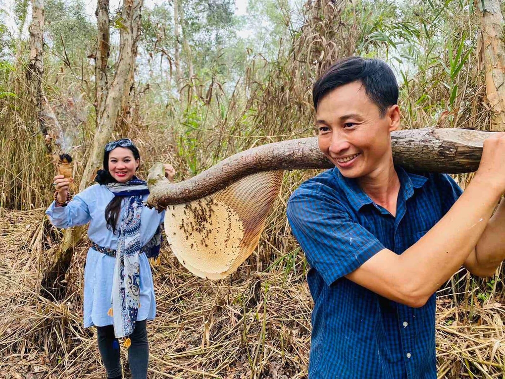 Nghề gác kèo ong ở Cà Mau